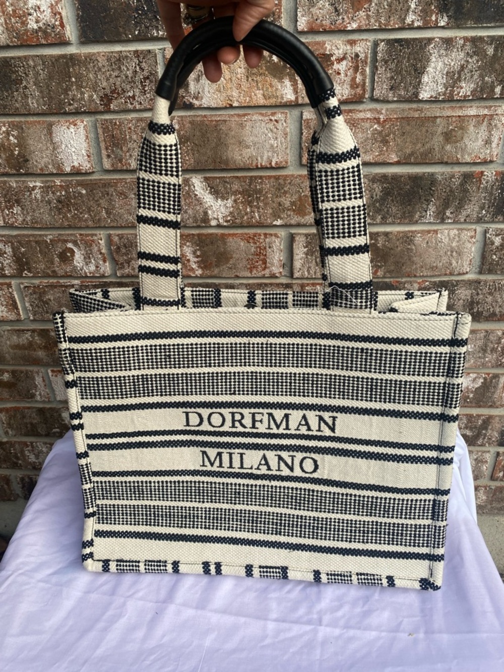 Black and White Women's Bag